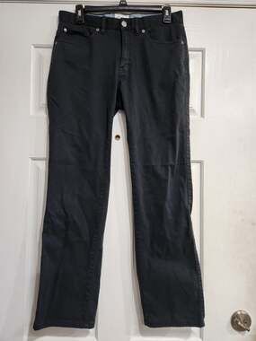 Peter Millar Men's Black 5-Pocket Casual Pants Size 30